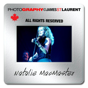 Natalie MacMaster performing live in concert