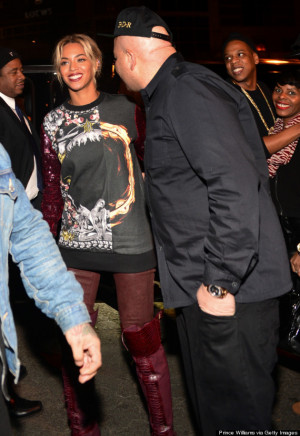 Beyonce Wears Leather Leggings, Spends $100K At Atlanta Club With Jay ...