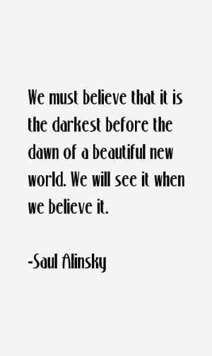 Saul Alinsky Quotes & Sayings