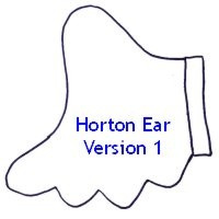 How to Make Horton the Elephant Headband Ears