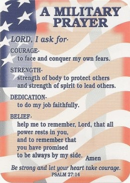 prayer for our military