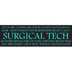 surgical_technologist_bumper_bumper_sticker.jpg?height=250&width=250 ...