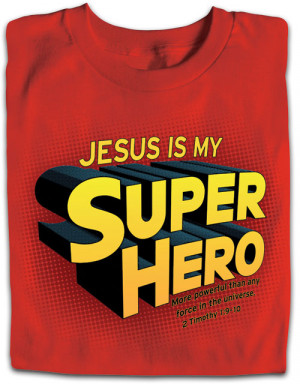 Toddler Boy Christian Tee: Super Hero