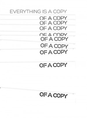 ... me, then why doyou constantly copy my stuff? someone’s insecurity is