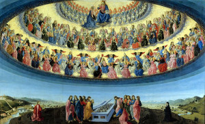 Where are the archangels among the choirs of angels?