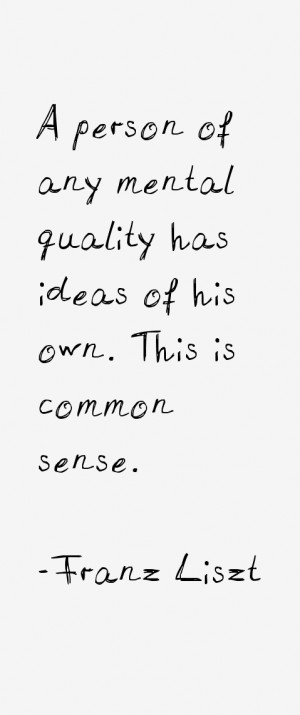 Franz Liszt Quotes amp Sayings