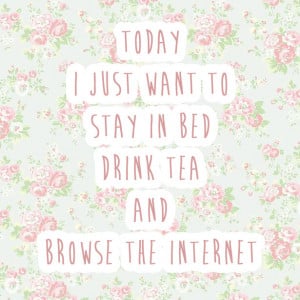 How are you spending your lazy Sunday? x