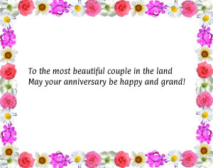 to the most beautiful couple in the landmay your anniversary be happy