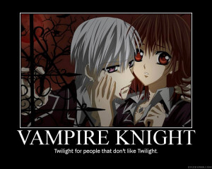 Vampire Knight Motivational Poster