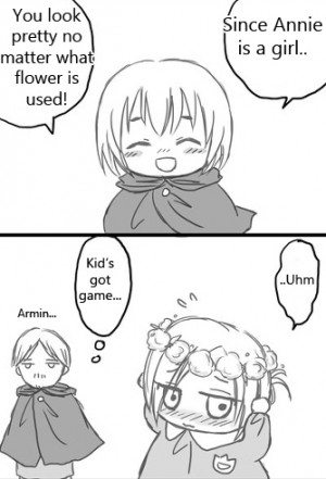 shingeki no kyojin Armin Arlert Marco Bodt historia reiss Annie ...
