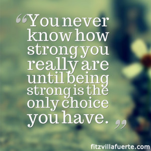 Quote Being Strong