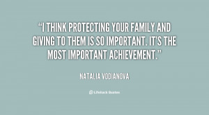 Protecting Your Family Quotes