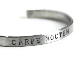 ... Latin Quotes, Latin Quotes Jewelry, Seize the Night Jewelry - Latin