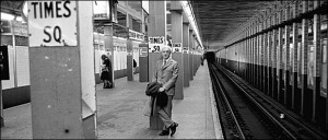 Saul Bellow waiting for the subway in 1975. He spent relatively little ...