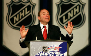 Gary Bettman Surprisingly Less Loathsome Five Minutes For Fighting