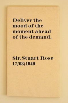 entrepreneur quote by business man and fashion retailer Sir Stuart ...