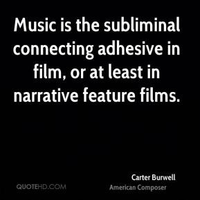 Carter Burwell - Music is the subliminal connecting adhesive in film ...