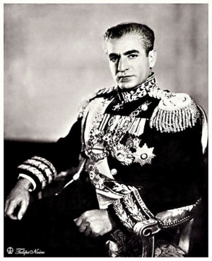 Shah Mohamed Reza Pahlavi In Uniform: Photo
