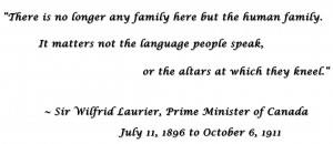 Sir Wilfrid Laurier Quote