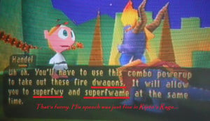 Spyro The Dragon More Year of the Dragon Captions