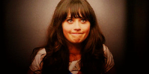 funny lol new girl zooey deschanel funny gif funny lol new girl zooey ...
