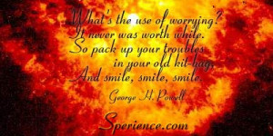 ... old kit-bag, And smile, smile, smile. -George Asaf (George H. Powell