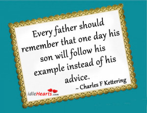 Proud Father To Son Quotes Every father