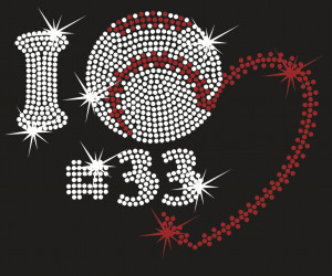 Details about Custom Personalized Baseball Mom Wife Sister Rhinestone ...