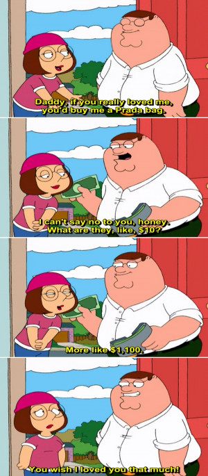 Peter And Meg Griffin Family Guy