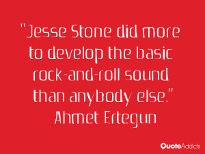 Jesse Stone did more to develop the basic rock-and-roll sound than ...