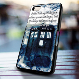 Doctor Who Tardis Smoke Quote design for iPhone 4/4s, Iphone 5 ...
