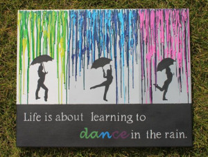 Melted+Crayon+Art+with+Quote+= LOVE, I should make this #Swwet