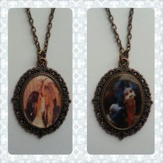 Labyrinth Inspired Cameo Necklace by HiddenTreasures13 on Etsy, £6.50