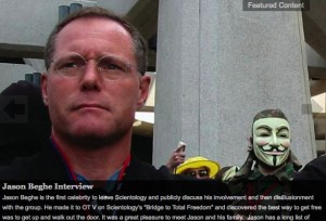 Jason Beghe, formerly an OT 5 level Scientologist turned critic. Image ...