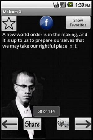 Malcolm X Quotes - screenshot