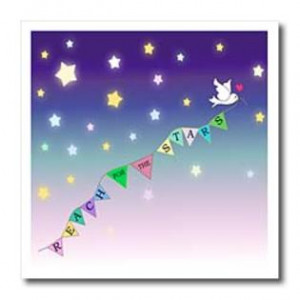 Inspirational Quotes - Reach for the Stars Quote - Cute white dove ...