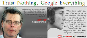 John Lennon Happiness Stephen King Twilight Potter Quote