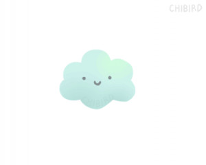 Chibird Happy Sad Angry Clouds