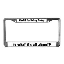 Hokey Pokey License Plate Frame for