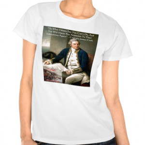 Capn James Cook Hawaii Trip Quote Gifts & Cards T-shirts