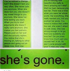 to me for 6 months you never really loved me it was just words for you ...