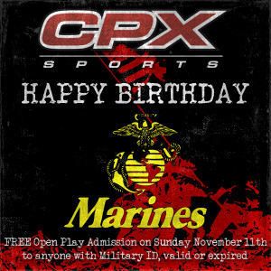 CPX Sports would like to wish a Happy Birthday to the Marine Corps. In ...