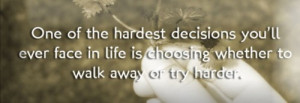 Hardest Decisions