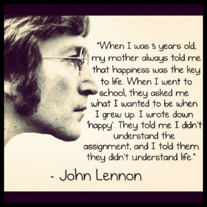 John Lennon quote