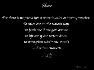 Sisters Meaningful Quotes for
