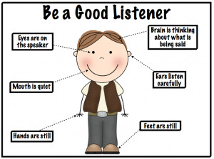 Good Listening Skills Clipart First, i included a listening