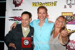Picture Ted Raimi and Zoe Bell San Diego California Friday 24th