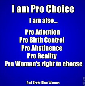 Pro Adoption, Pro Birth Control, Pro Abstinence, Pro Reality, Pro ...