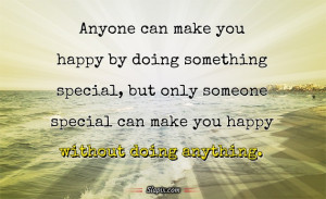 Only someone special | Quotes on Slapix.com