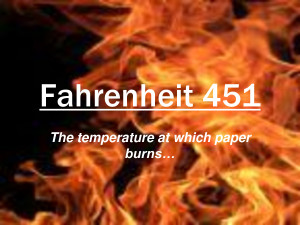 Fahrenheit 451 Fahrenheit 451 The by qingyunliuliu